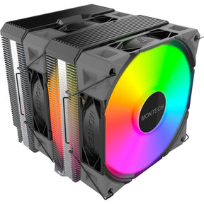 Chłodzenie procesora Montech nx600 argb (czarne)