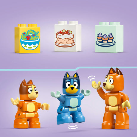 Lego ® duplo® Bluey: Dom Bluey i jej rodzina z grą pamięciową - 10459