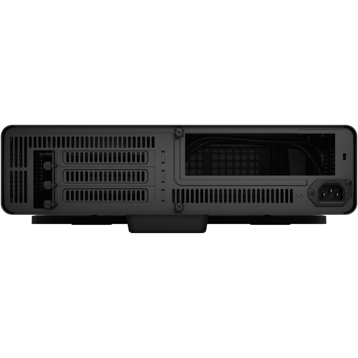 Czarna obudowa mini tower Fractal Design Ridge (czarna | 2x USB-A | 1x USB-C)