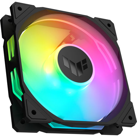 Wentylatory do obudowy Asus tuf gaming tr120 argb (czarne, 3 sztuki, 120 x 120 x 25 mm)
