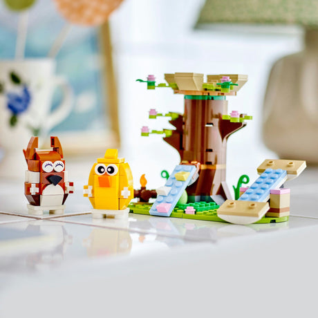 Lego Wiosenna zabawka konstrukcyjna placu zabaw dla zwierząt (40709)