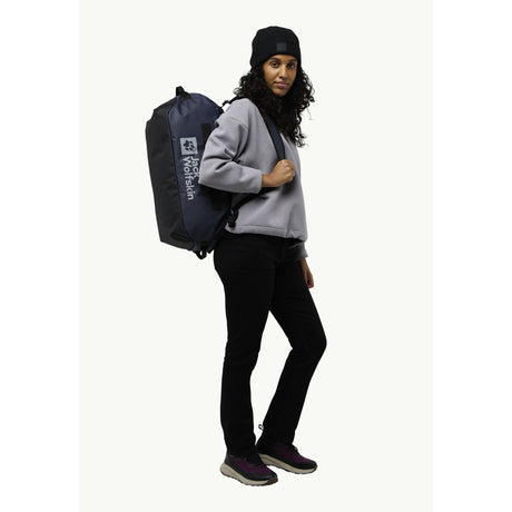 Plecak Jack Wolfskin All-in Duffle 35 (ciemnoniebieski, 35 litrów)