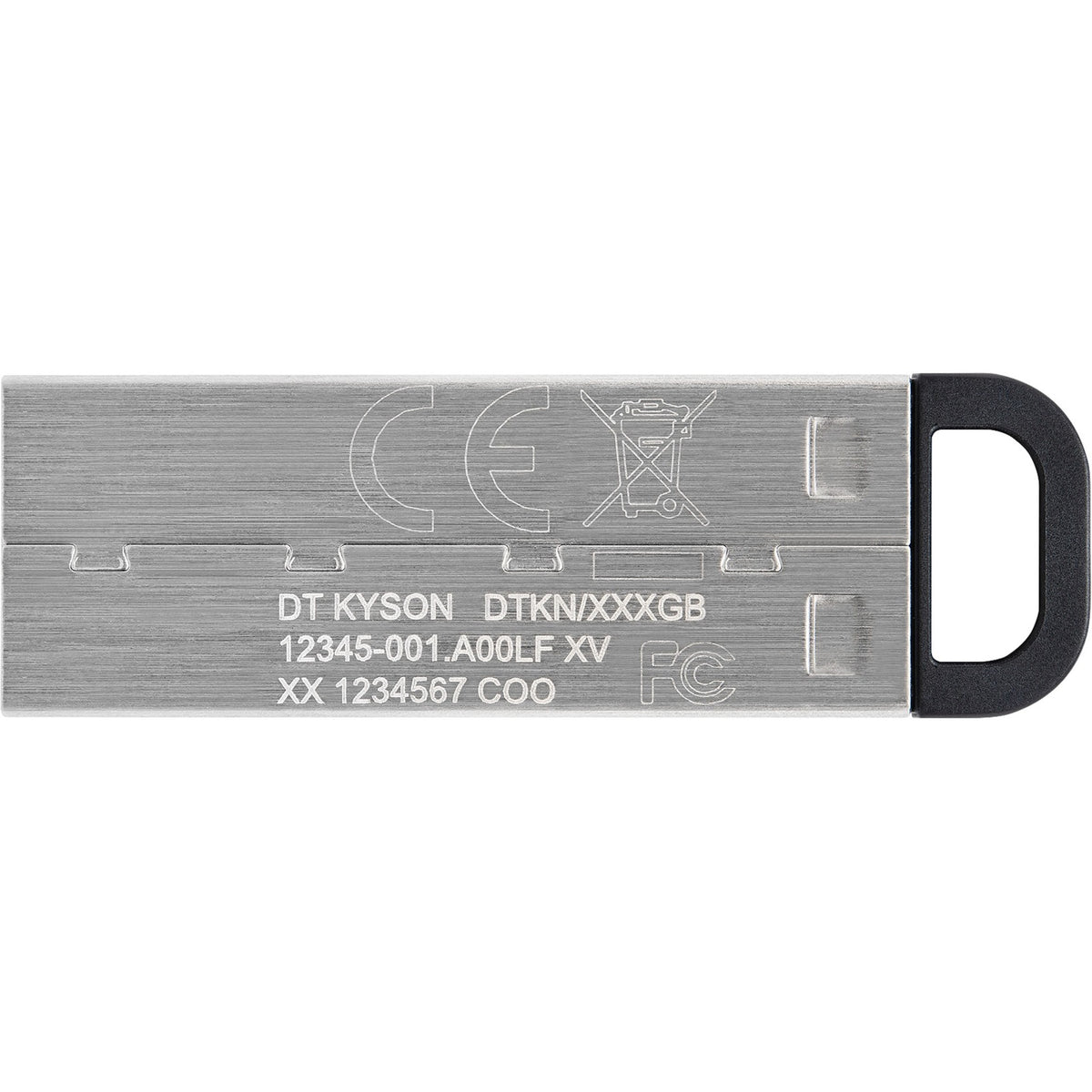 Pendrive USB Kingston Kyson 128 GB (srebrny, dtkn 128 GB)