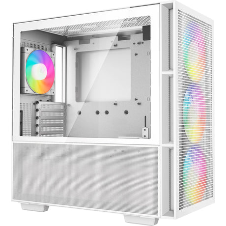 Obudowa Deepcool CH560 MIDI Tower (biała | 1x USB-A | 1x USB-C | RGB | szkło hartowane)
