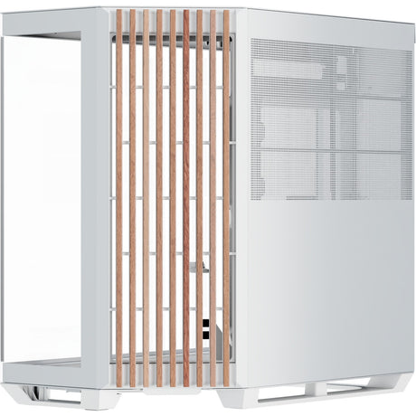 Obudowa midi tower Apnx v1-w-wt-v1 (biały kolor drewna | 2x USB-A | 1x USB-C | okienko)