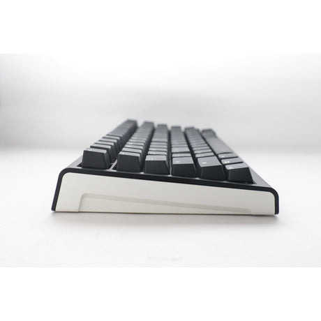 Ducky rzutowany tinker 75 z qmk przez mechaniczną klawiaturę rgb (czarny, układ amerykański (qwerty), wiśniowy mx czerwony, 75%, diody rgb, double-shot pbt, możliwość wymiany podczas pracy, mocowanie uszczelki)