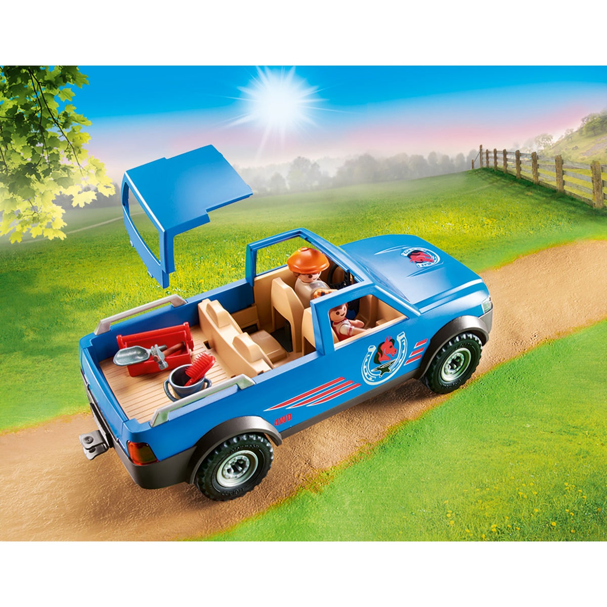 Playmobil Country - mobilna zabawka konstrukcyjna kowala (70518)
