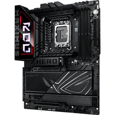 Płyta główna Asus Rrog Maximus Z890 Hero Socket 1851 (czarna, RAID, 2,5 GB-LAN, 5 GB-LAN, Wi-Fi 7, BT, dźwięk, ATX)