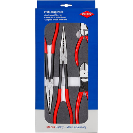 Zestaw szczypiec Knipex motoryzacyjny 00 20 01 v16 zestaw szczypiec (czerwony czarny, 4 szt.)