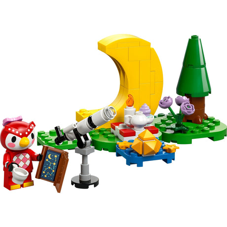 Lego Animal Crossing obserwując gwiazdy z Celeste - 77053