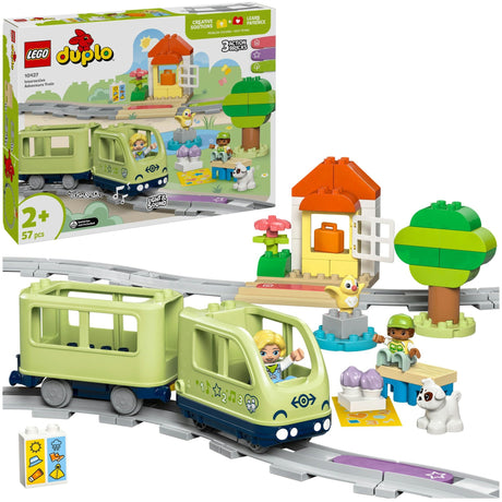 Lego Duplo - interaktywny pociąg przygodowy - 10427