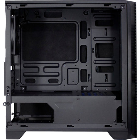 Obudowa mini tower Inter-tech h-606 (czarna | 2x USB-A)