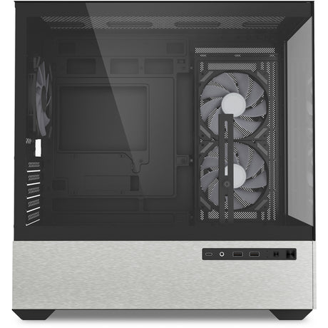 Obudowa mini tower Sharkoon mk7 argb (czarna | 2x USB-A | 1x USB-C | RGB | szkło hartowane)
