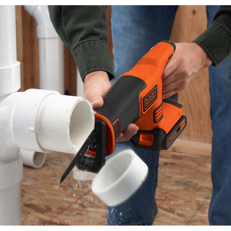 Piła szablasta Black+decker 18 V bdcr18n-xj (pomarańczowo-czarna, akumulator i ładowarka nie wchodzą w skład zestawu)