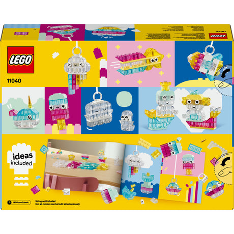 Lego klasyczne magiczne przezroczyste pudełko - 11040