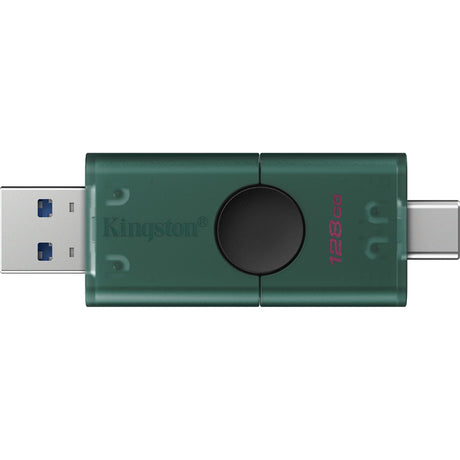 Kingston Data Traveller Duo 128 GB pamięć USB (zielony czarny, dtdeg2 128 GB)
