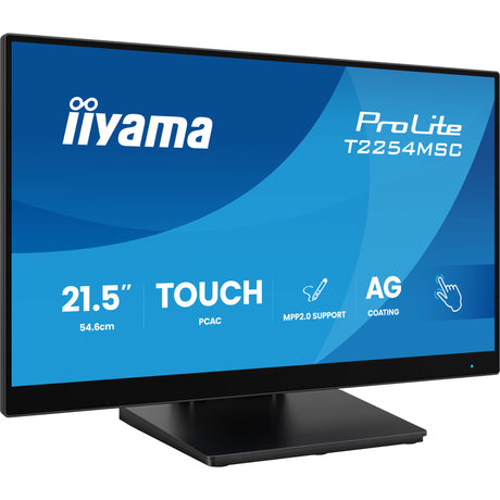 Monitor dotykowy Iiyama prolite t2254msc-b2ag 21,5 (czarny, HDMI, Display Port, VGA, 2x USB-A, USB-B)