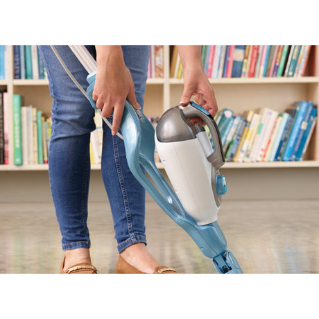 Mop parowy Black+decker fsmh1321 1600 W z 6 akcesoriami Odkurzacz parowy (biały niebiesko-szary)