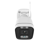 Foscam v8p, dwuzakresowa kamera bezpieczeństwa Wi-Fi 4K 8MP (biała, z alarmem dźwiękowym i świetlnym)