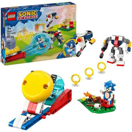 Lego Sonic the Hedgehog 77001 Pojedynek Sonics przy ognisku