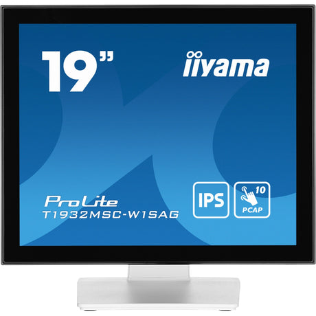Monitor dotykowy Iiyama prolite t1932msc-w1sag 19 (biały, HDMI, Display Port, VGA, USB-B)
