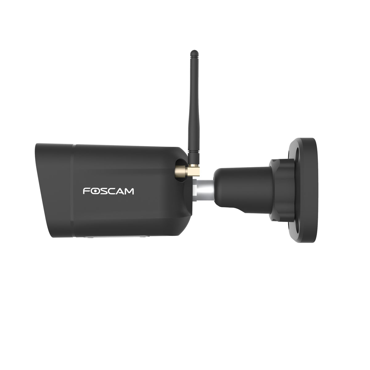 Foscam v8p, dwuzakresowa kamera bezpieczeństwa Wi-Fi 4K 8MP (czarna, z alarmem dźwiękowym i świetlnym)