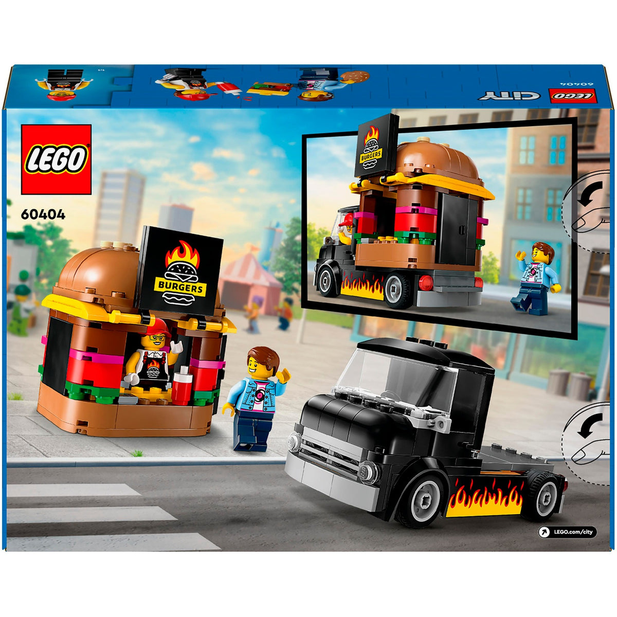 Lego City Ciężarówka z hamburgerami - 60404