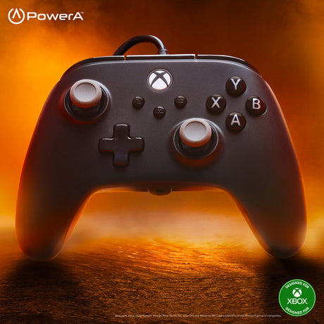 Powera Advantage Plus przewodowy kontroler dla Xbox Series x|s (czarny, Xbox Series x|s, Xbox One, PC)
