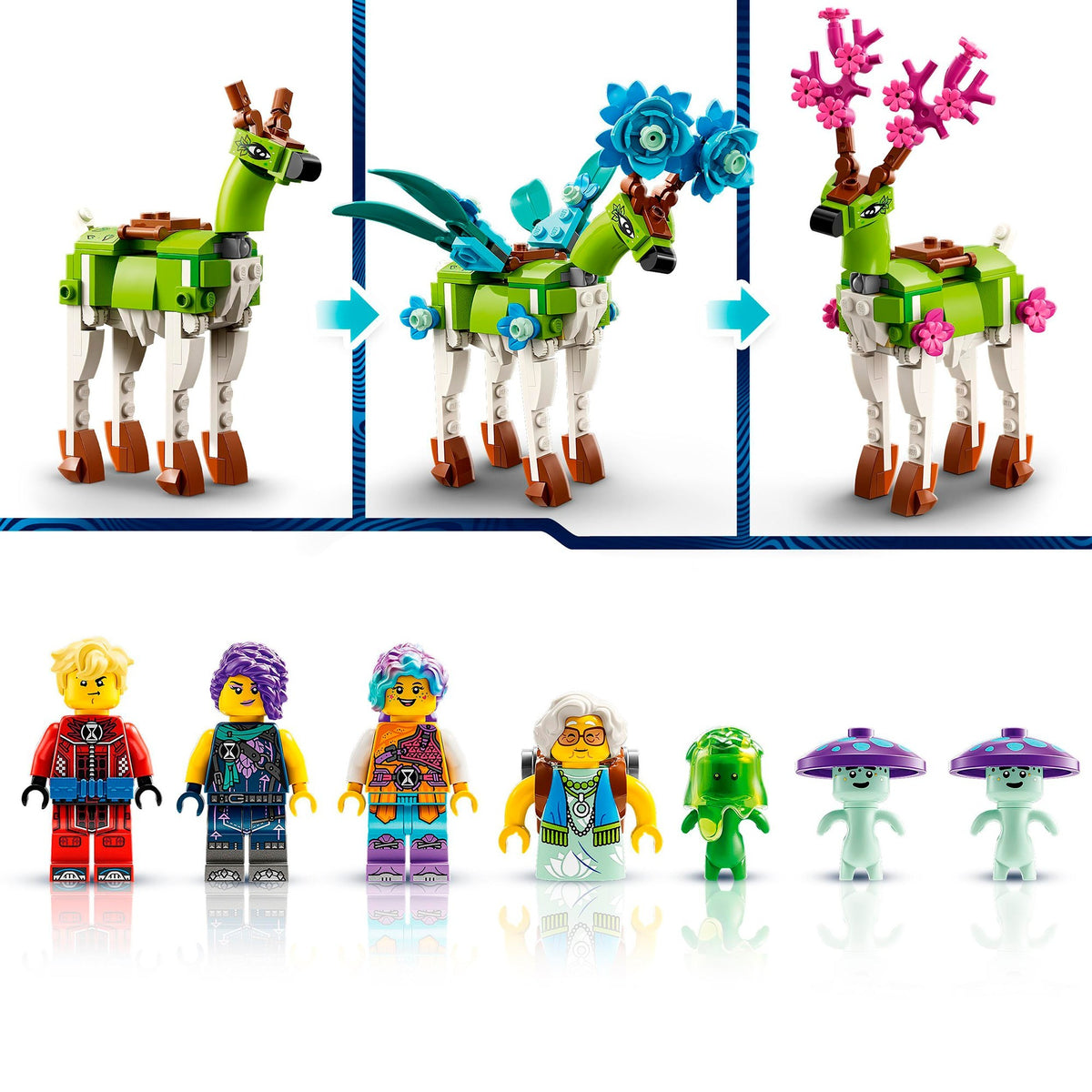 Lego dreamzzz - stajnia z zabawkami do budowania ze stworów ze snów (71459)