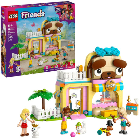Sklep Lego Friends z akcesoriami dla zwierząt - 42650