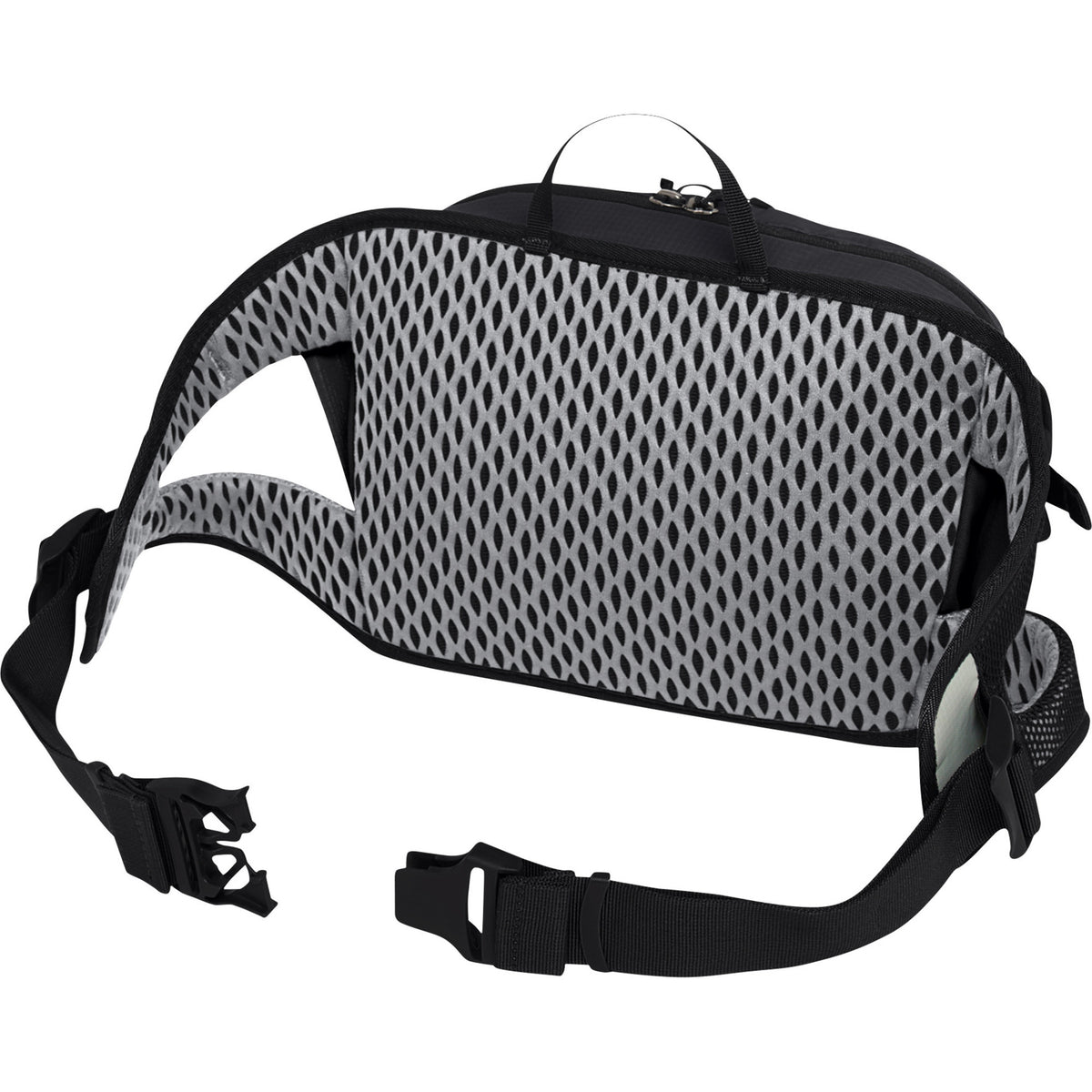 Jack wolfskin velocity hip bag (black, 4 liters)
