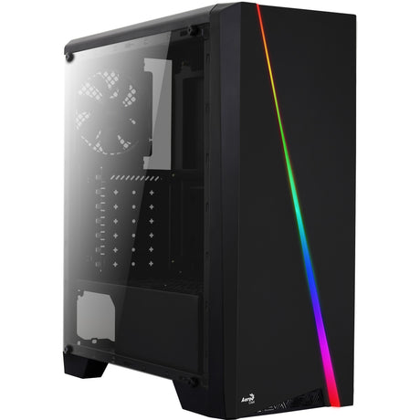 Obudowa Aerocool Cylon Midi Tower (czarna | 3x USB-A | RGB | okienko)