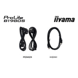Monitor Iiyama prolite b1980s-b1 19 (czarny, hdmi, display port)