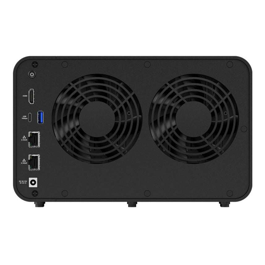 Terramaster F6-424 NAS (czarny, 2x 2,5 GBE, HDMI, USB)