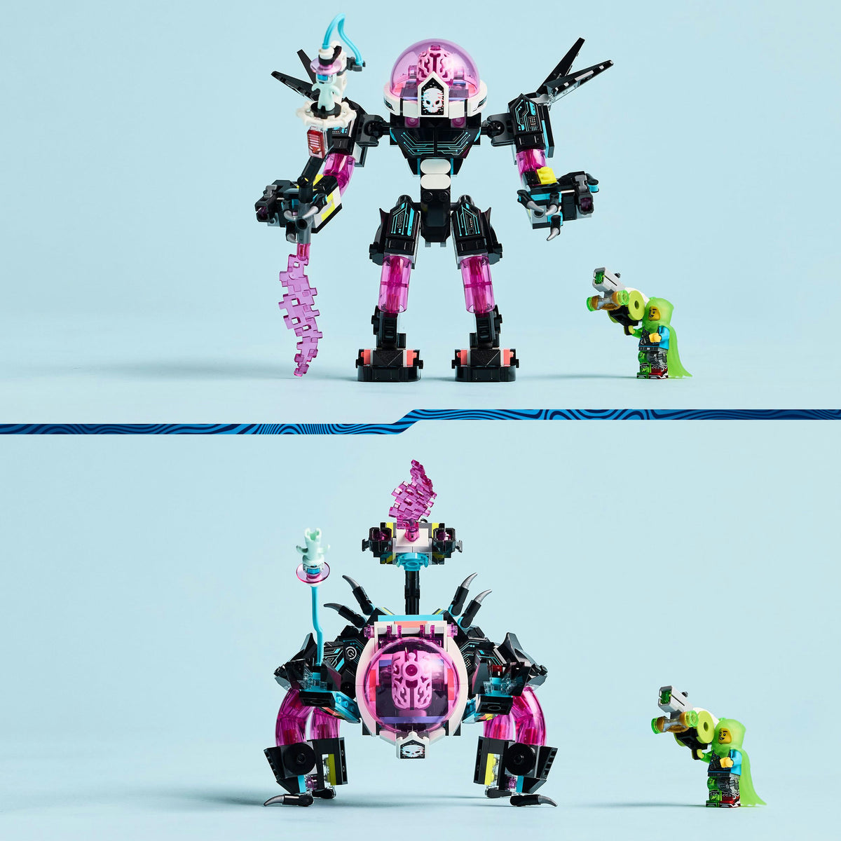 Zestaw Lego® Dreamzzz™ Mateo kontra mech cybermózgu — 71495