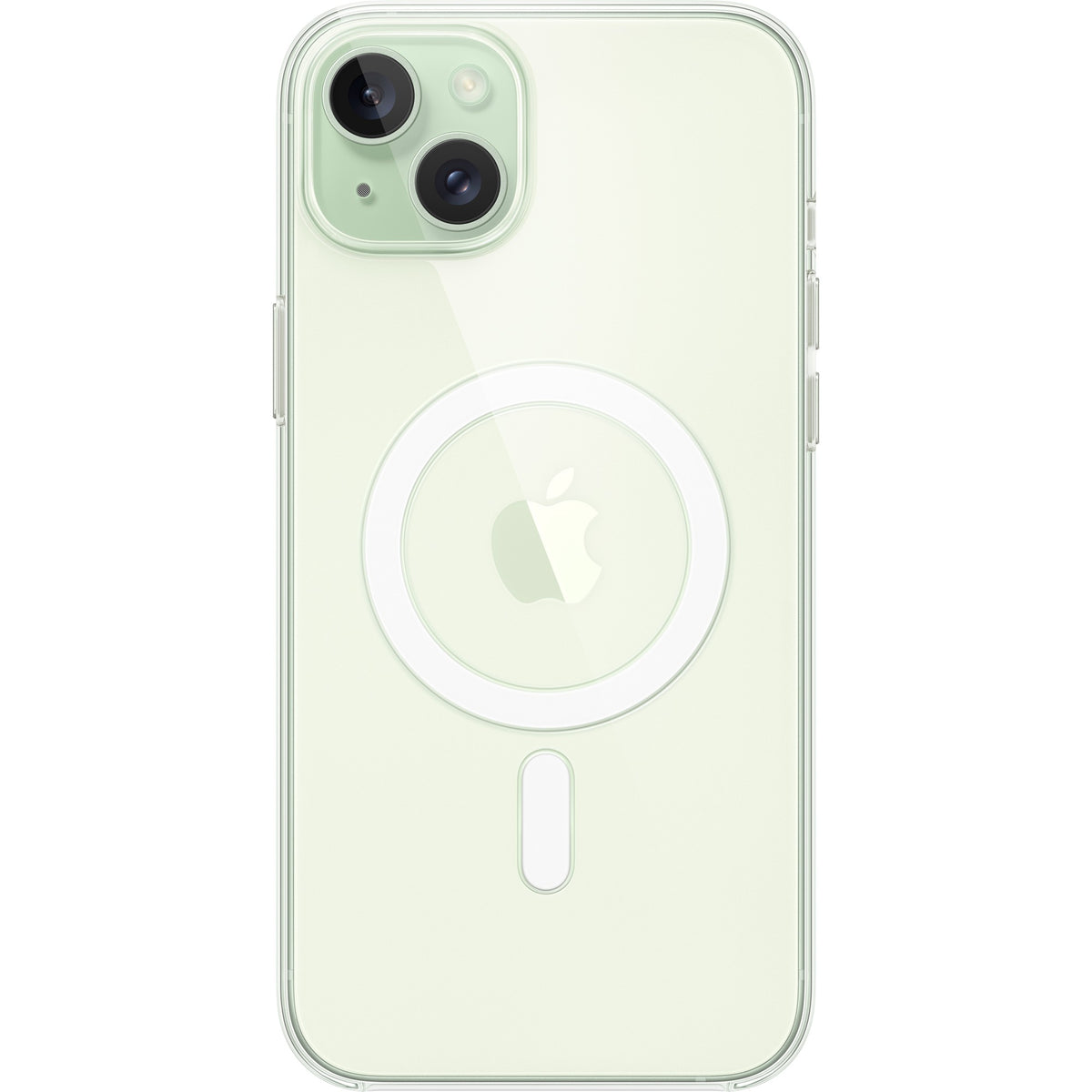 Przezroczyste etui Apple z magsafe na telefon iPhone 15 plus (przezroczyste)
