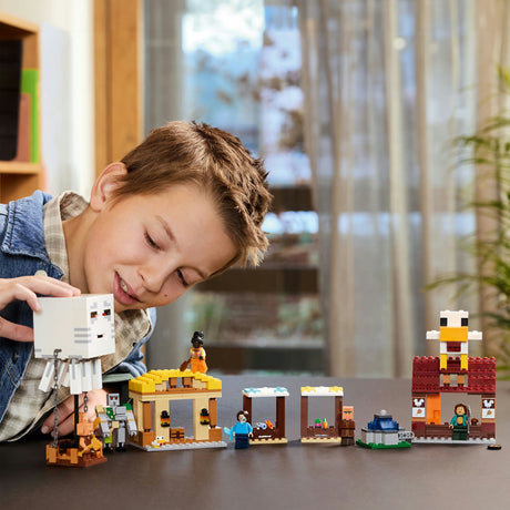 Lego Minecraft Atak balonem upiorów na wioskę - 21273