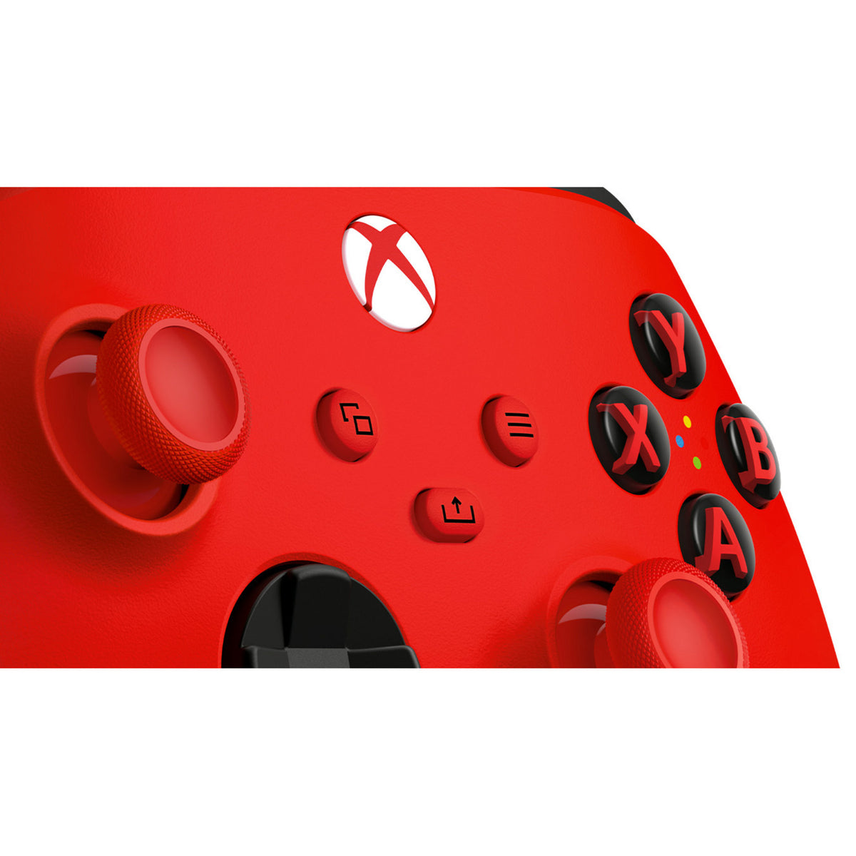 Kontroler bezprzewodowy Microsoft Xbox - pulsujący czerwony (czerwony, bluetooth)