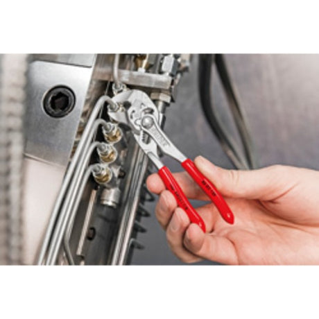 Seria Knipex 86 03 150 - szczypce nastawne - 150mm - szczęki płaskie - ergonomiczny uchwyt
