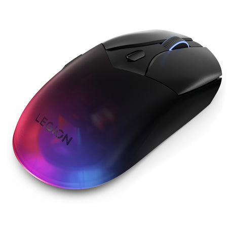 Bezprzewodowa mysz do gier Lenovo Legion M410 RGB (czarna, 16 000 DPI, RGB, 2,4 GHz USB)