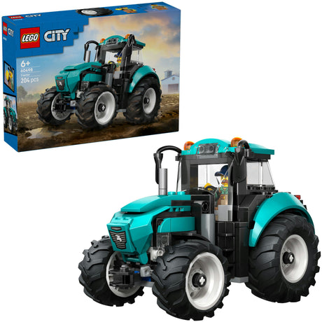 Lego City - zabawka konstrukcyjna traktora (60498)