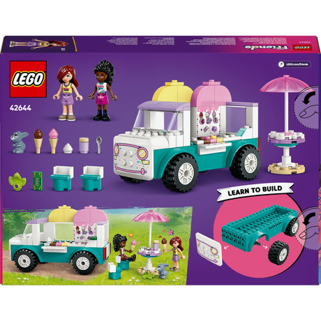 LEGO Friends, kreatywna ciężarówka z lodami w Heartlake, 42644