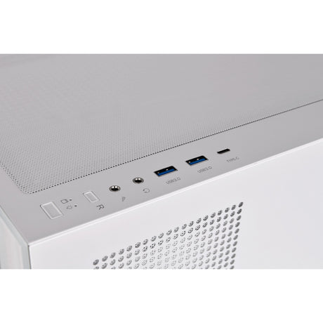 Thermaltake view 270 tg argb - obudowa midi tower śnieżna (biała | 2x USB-A | 1x USB-C | RGB | szkło hartowane)
