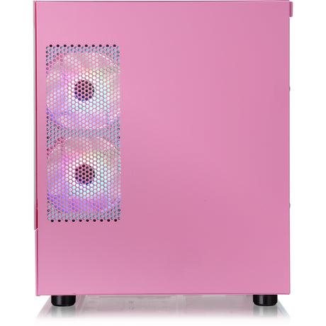 Obudowa mini tower Thermaltake View 170 tg argb (różowy | 2x usb-a | rgb | szkło hartowane)