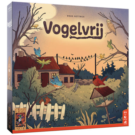 999games 999 games vogelvrij bordspel (nederlands, 2 - 5 spelers, 60 minuten, vanaf 14 jaar)