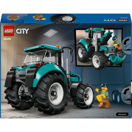 Lego City - zabawka konstrukcyjna traktora (60498)