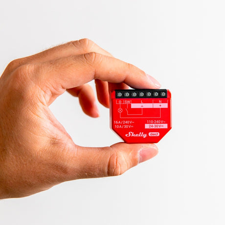Kontroler Shelly 13:00 gen3 Wi-Fi Bluetooth dla inteligentnych gadżetów domowych