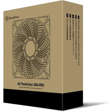 Wentylator do obudowy Silverstone 184i pro (czarny, 180 x 180 x 32 mm, pwm)