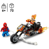 LEGO Super Heroes 76335 Marvel Spider-Man kontra motocykl Ghost Rider