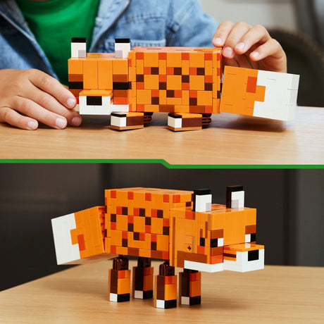 Lego Minecraft Dekoracja pokoju dziecięcego i zabawki ze zwierzętami dla dzieci - 21588